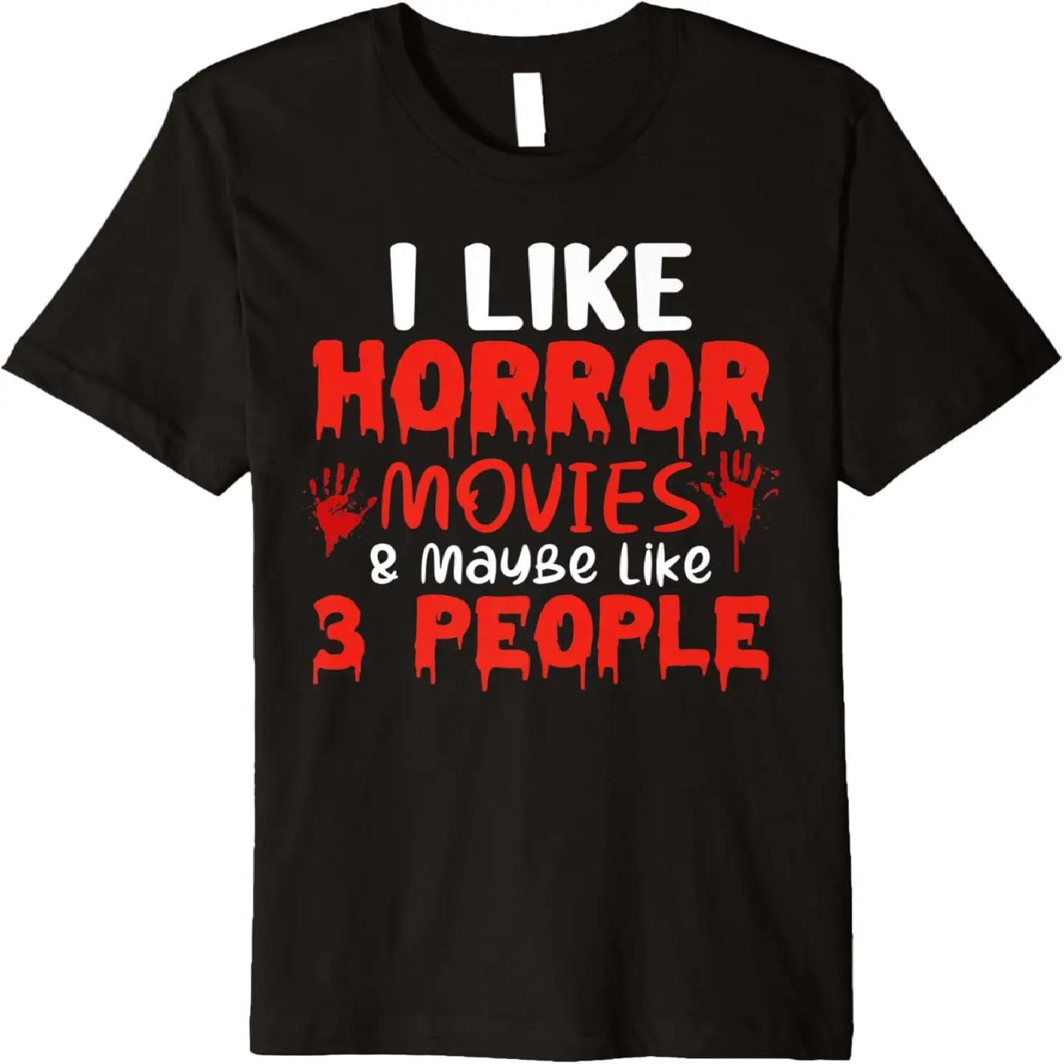 Horror Movie Gift Idea Scary Movies True Crime Premium T-Shirt S