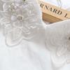 Party Women Leaves Hollow Flower Rhinestone Lace Shirts Collars Fake Collar Fake Neckline