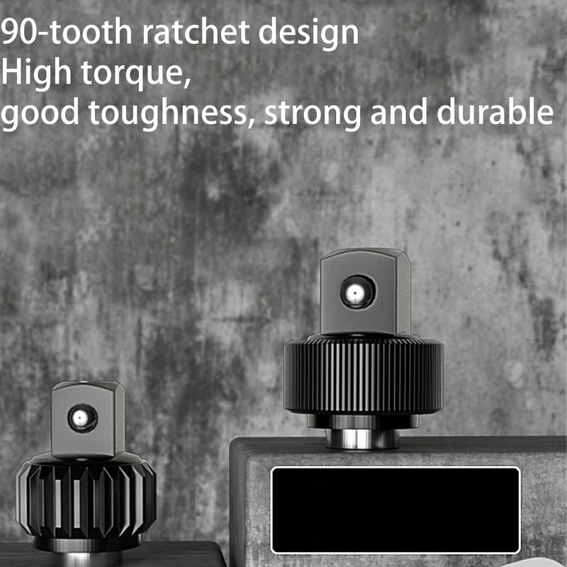 Reversible Drive Socket Wrenches Extendable Socket Wrench 90-Tooth Ratchet Wrench Adjustable Reversible Hand Tool 1/2 Inches