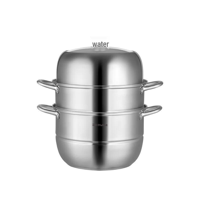 EFULLOT Star 30cm 3-Layer Stainless Steel Steamer