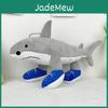 Shark Plush Toy With Pp Cotton Filling Short Plush Animal Stuffed Doll For Kids