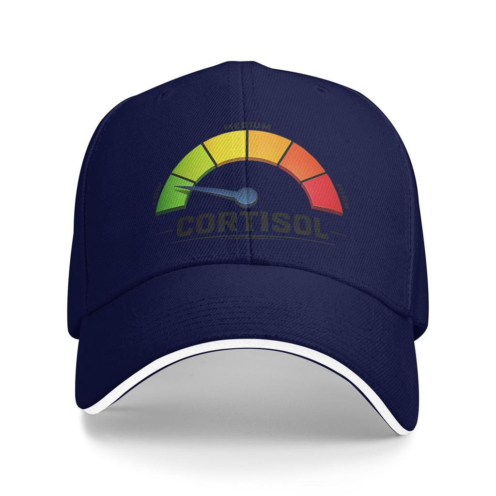 Low Cortisol Levels V Memes Baseball Cap  Fashion Trucker Hat Summer Women Men Running Hippie Snapback Cap
