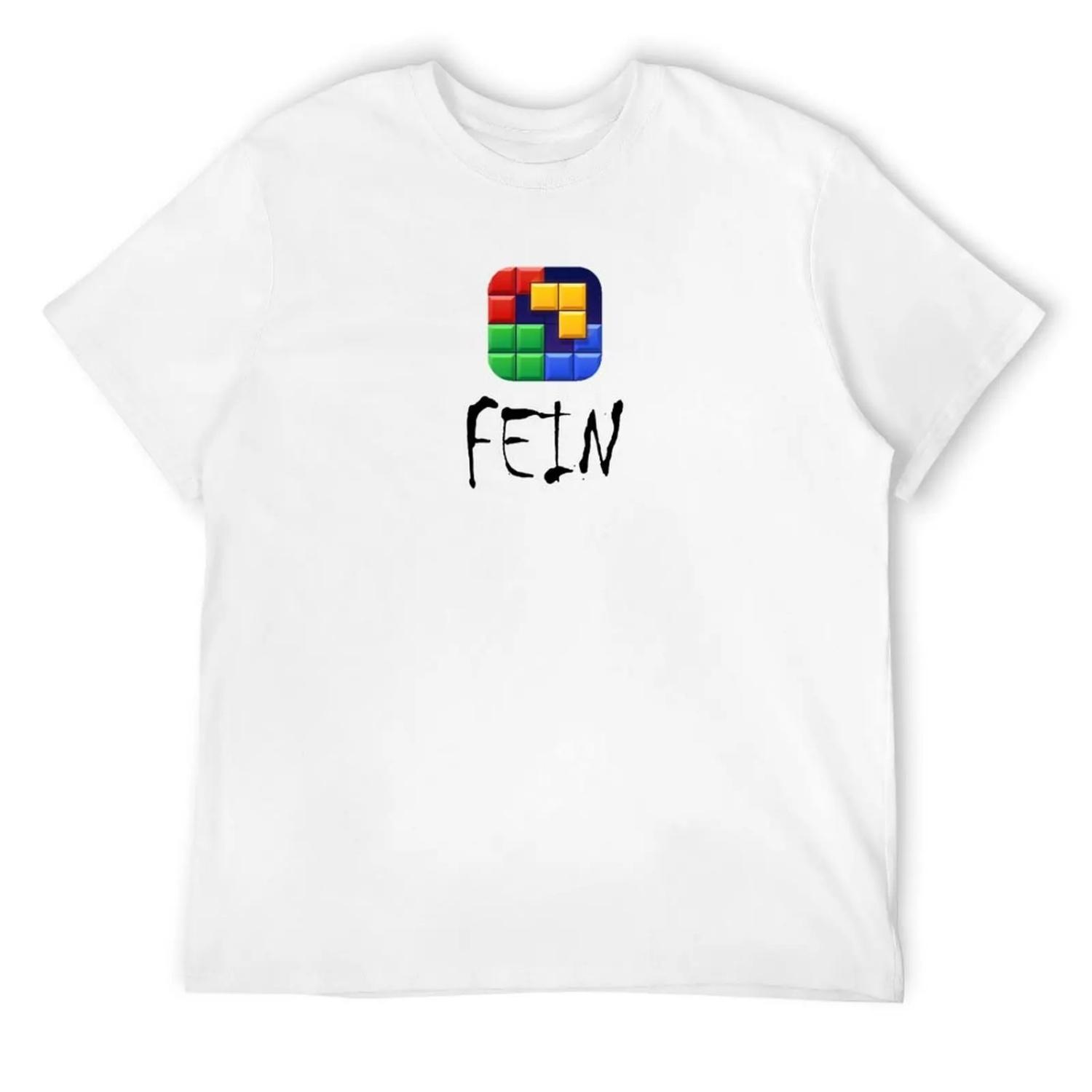 Block Blast FEIN T-Shirt valentines clothes summer 2025 t shirt for men S