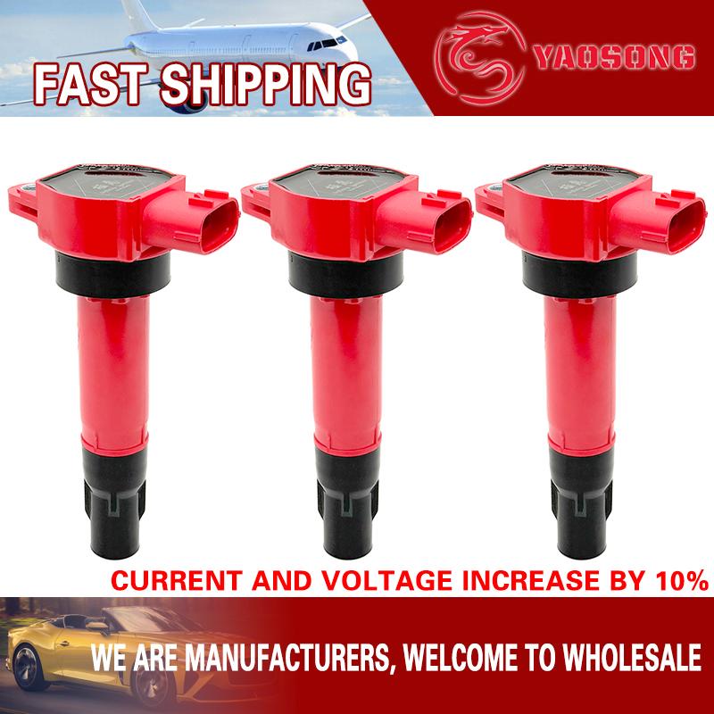 

3X HIGH PERFORMANCE IGNITION COIL FOR Smart Fortwo 451 1.0L 1832A028 FK0319 1321580003 FK0343 A1321580003 3X PRO