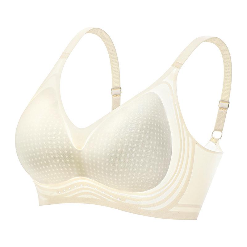 Female Summer Thin Cool Breast Close Anti Sagging Small Chest Traceless Underwear