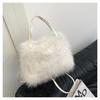 Neue Plüschtasche Imitation Fuchsfell Umhängetasche modisch vielseitig Herbst und Winter Wolltasche Umhängetasche