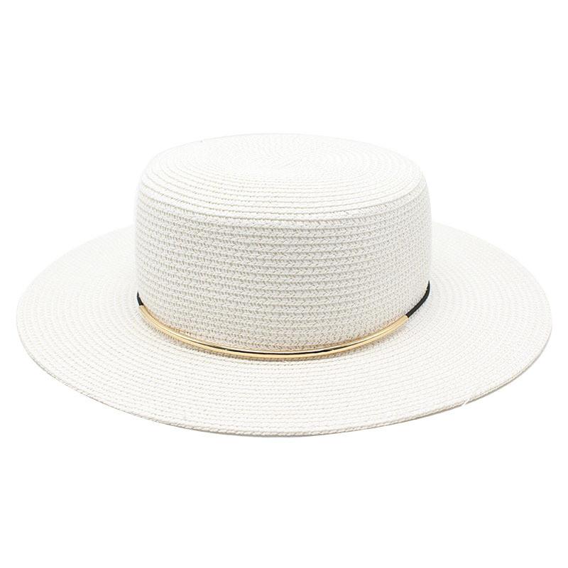 Classic Irish Straw Hat With Wide Brim For Summer Sun Protection And Breathability