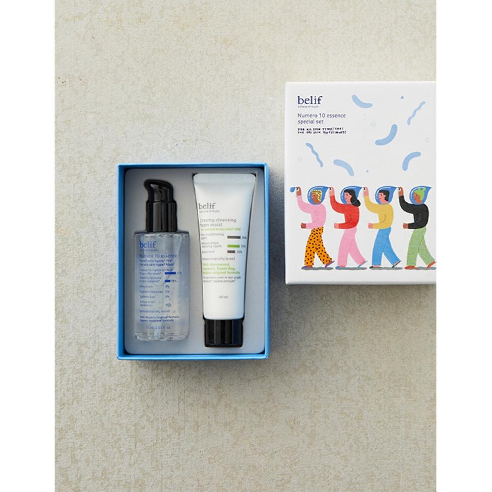 

Belif Numero 10 Essence 75ml Set + Cleansing Foam 40ml