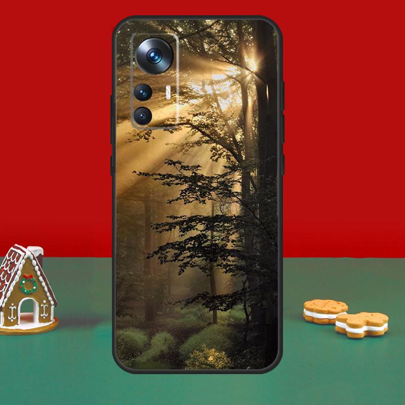 Beautiful Nature Forest Tree Case For POCO X6 Pro M6 X3 X5 F3 F5 M5s Xiaomi 13 14 Ultra 12 Lite 11T 12T 13T Pro Cover