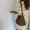 Japanese And Korean Ins Modern Small Leopard Print Messenger Bag Single Shoulder Canvas Bag For Female Student