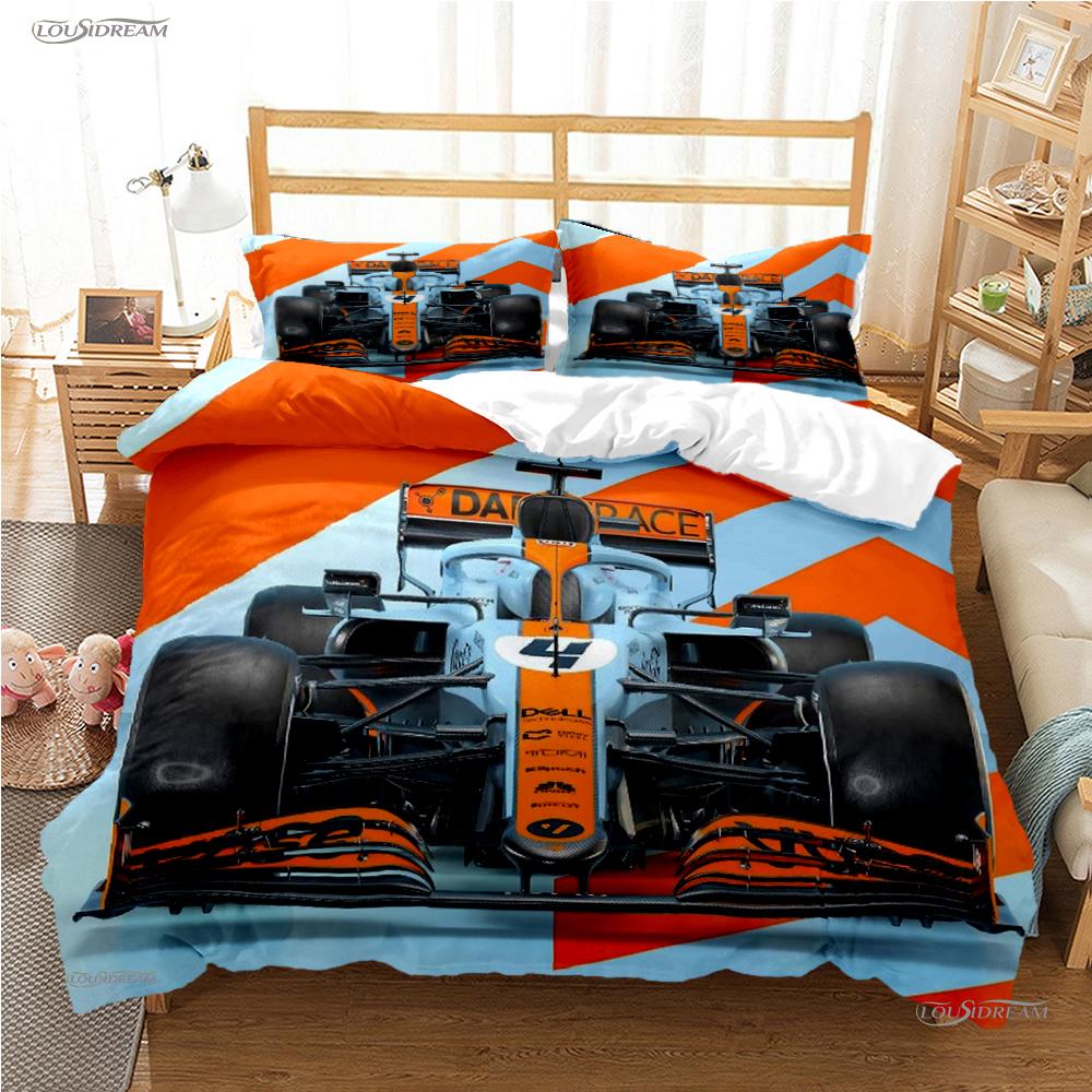 Moto Car Enthusiast All Season Duvet Cover Comforter Bedding set Luxury Soft Quilt Cover and Pillowcase Single/Double/Queen/King
