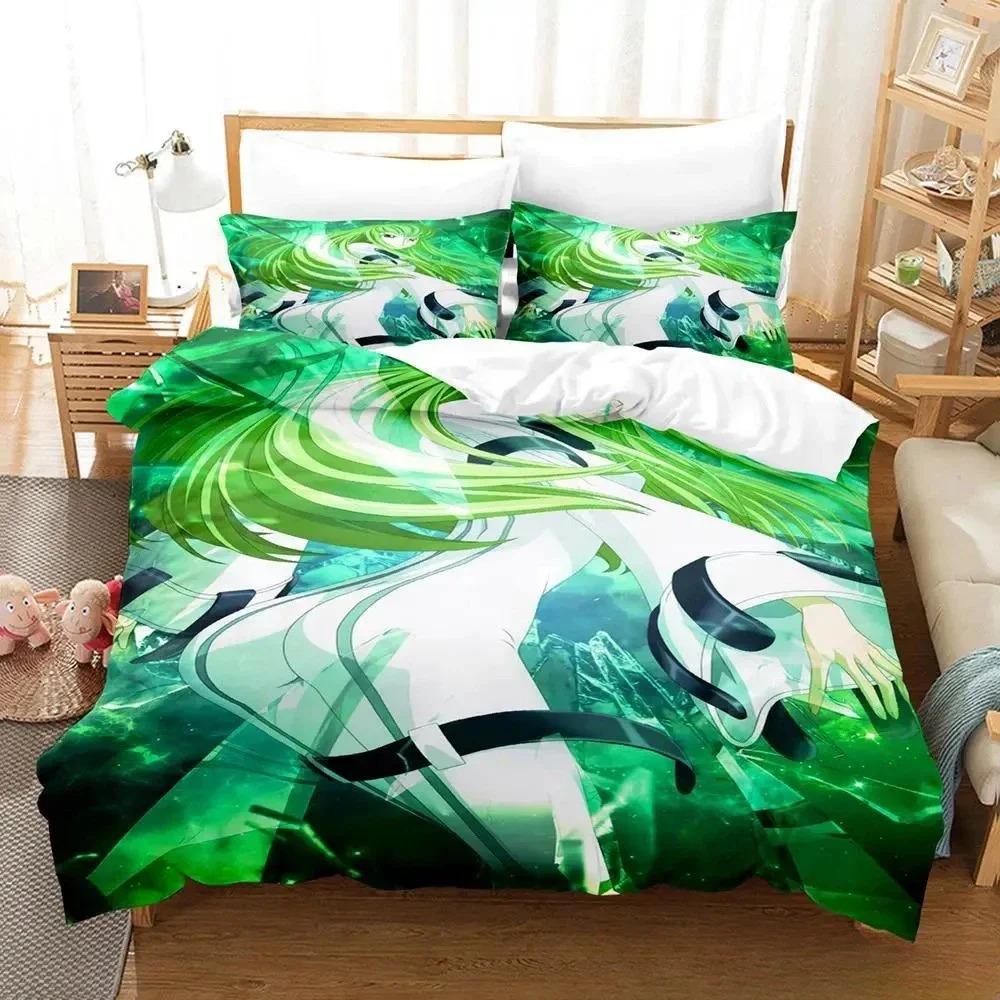 CODE GEASS 3D Printed Bedding Sets Luxury Duvet Cover Comforter Set Exquisite Bed Supplies Birthday Gift