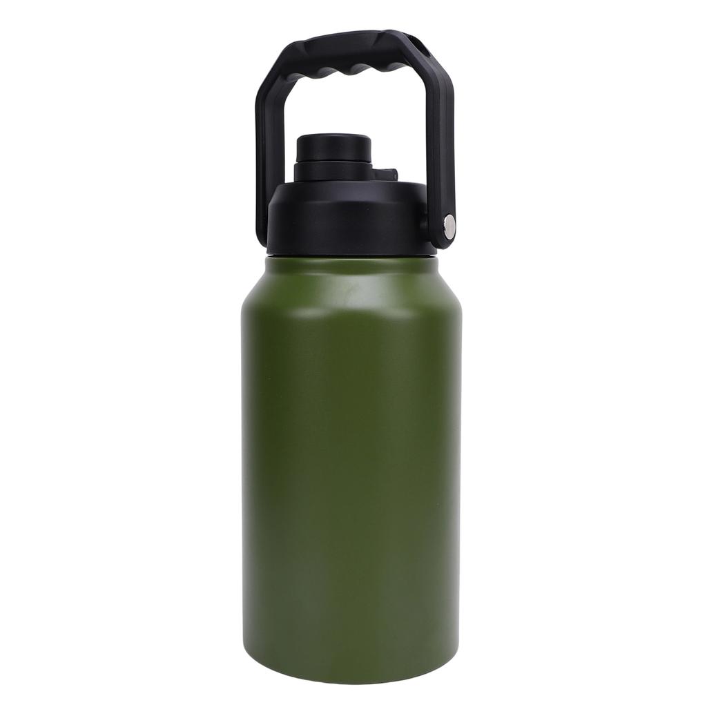 3L Insulated Water Bottle With Lid Handle Wide Mouth 316 Stainless Steel Travel Thermal Mug for Sports Gym Fitness Keep