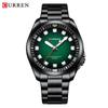 CURREN 8451 Men's Waterproof Business Quartz Watch with Steel Band
