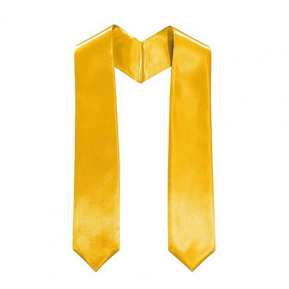 Graduation Durable Unisex Adult Graduation Stole 72 Inch Plain Academic Sash for Class of 2026 Event Accessories Ceremony Attire