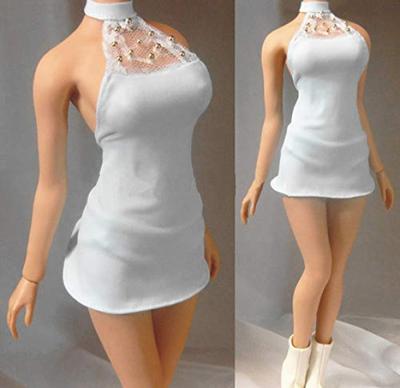 Sexy Jurk en Ondergoed voor Schaal Actiefiguren en Hoofd Niet [TOYBARJAPAN] One-Piece 1/6 (Body inbegrepen)