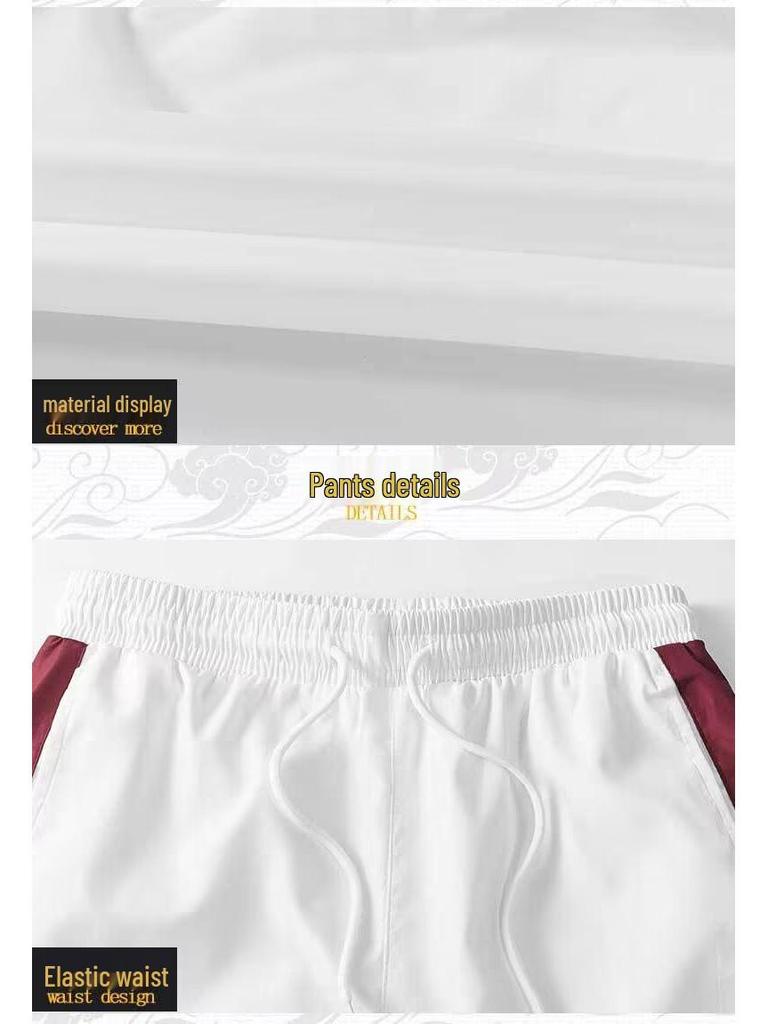 Men's Breathable Sports Hoodie and Cardigan Set: Plus Size, Customizable Two-Piece