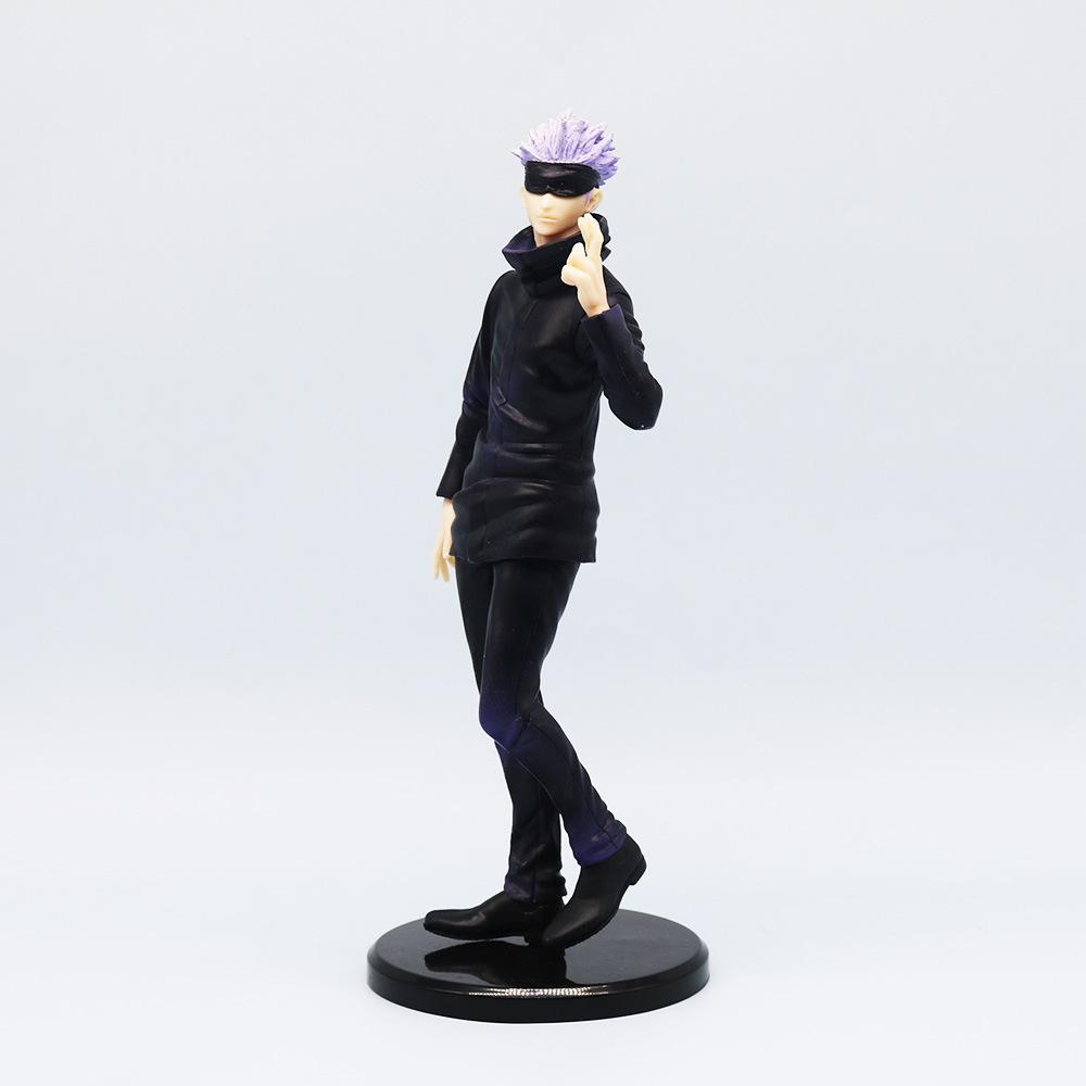 Anime Jujutsu Kaisen Gojo Satoru Action Figure Pvc Static Statue Collection Model Toy Creativity Room Desktop Ornament Doll Gift