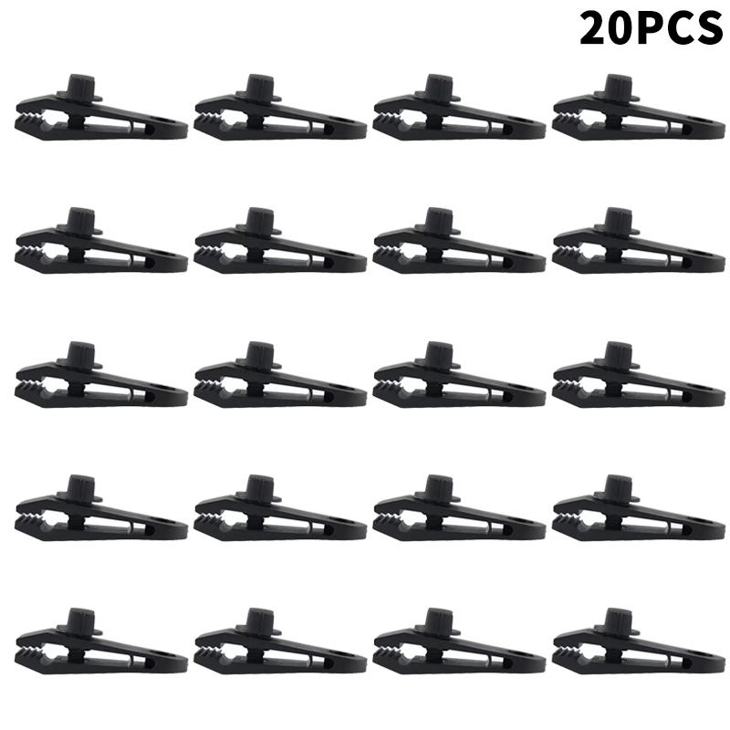 Heavy Duty Tent Clip Tarp Clips Lock Grip Tent Clamps Clamps For Tarps Awnings Camping Car And Swimming Pool Covers