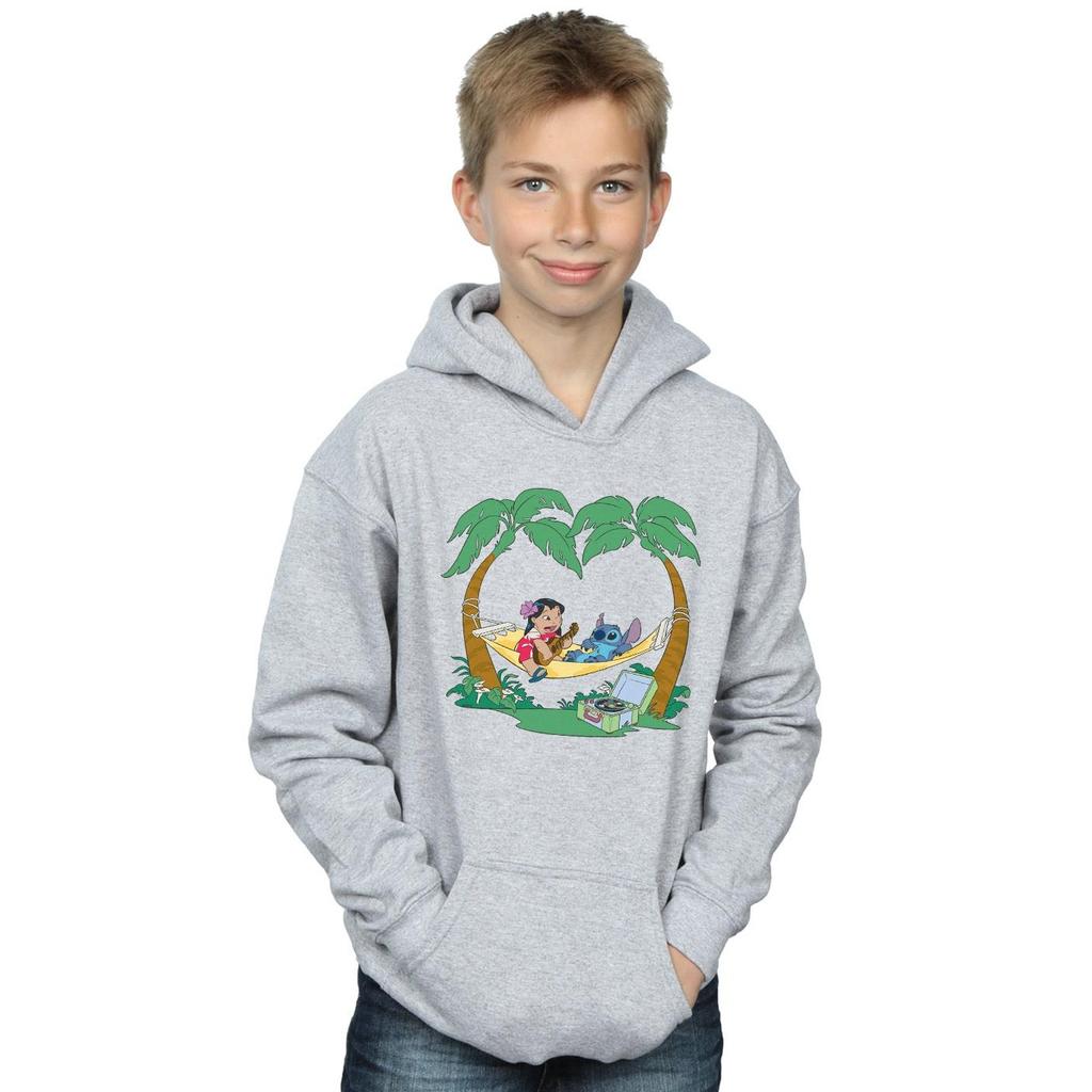 Disney Boys Lilo And Stitch Play Some Music Hoodie
