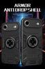 Magnetyczny Obracany Niewidoczny Uchwyt Metalowy Pierścień Etui na Telefon Dla iPhone 17 Pro Max 16 Plus 15 17 Air Odporne na Wstrząsy Podpórka Pokrowiec
