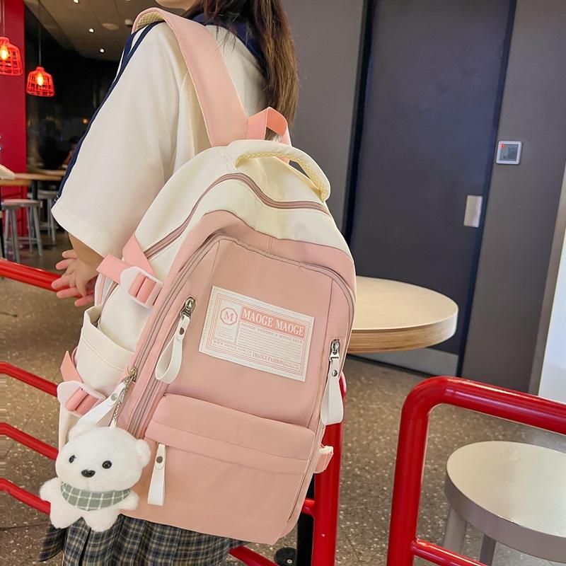 Mittelschülerin Schultasche Mädchen Oberschule Mori Hoher Wert Mittelschüler Rucksack mit großem Fassungsvermögen Hohes Design