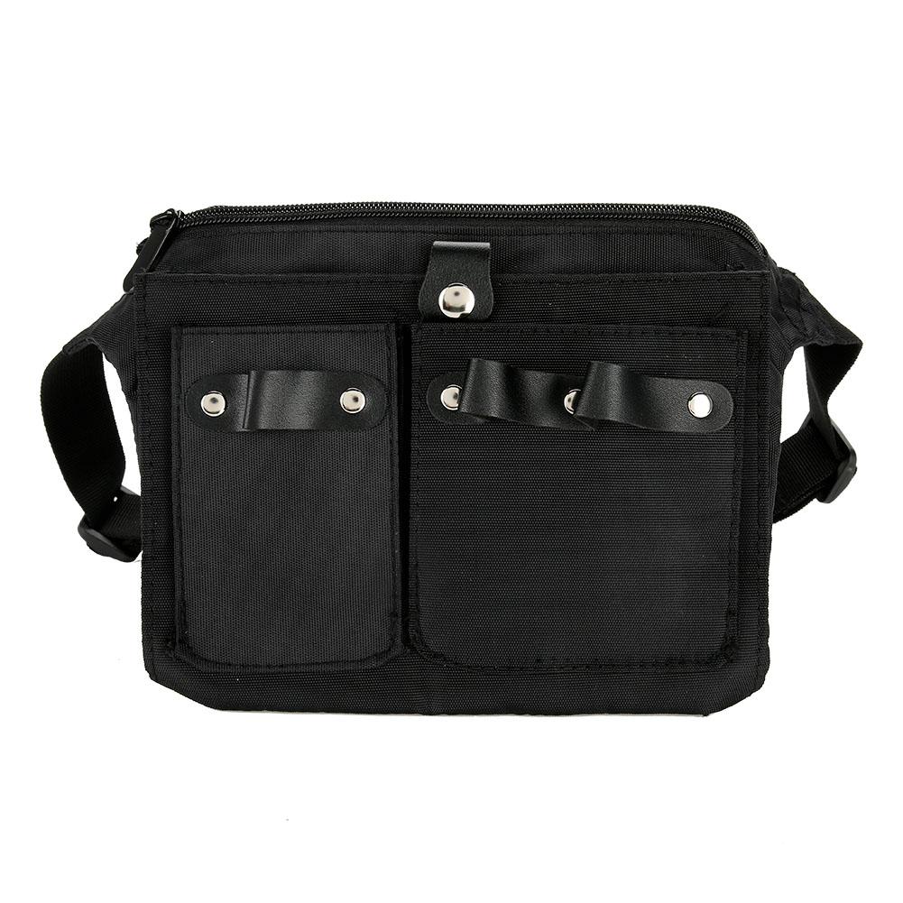 Professional Hairdressing Tool Pouch Bag Hair Scissor Comb Container Waist Belt