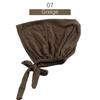 Solid Color Elastic Tie-Back Modal Undercap Hijab Scarf Adjustable Kufi Cap