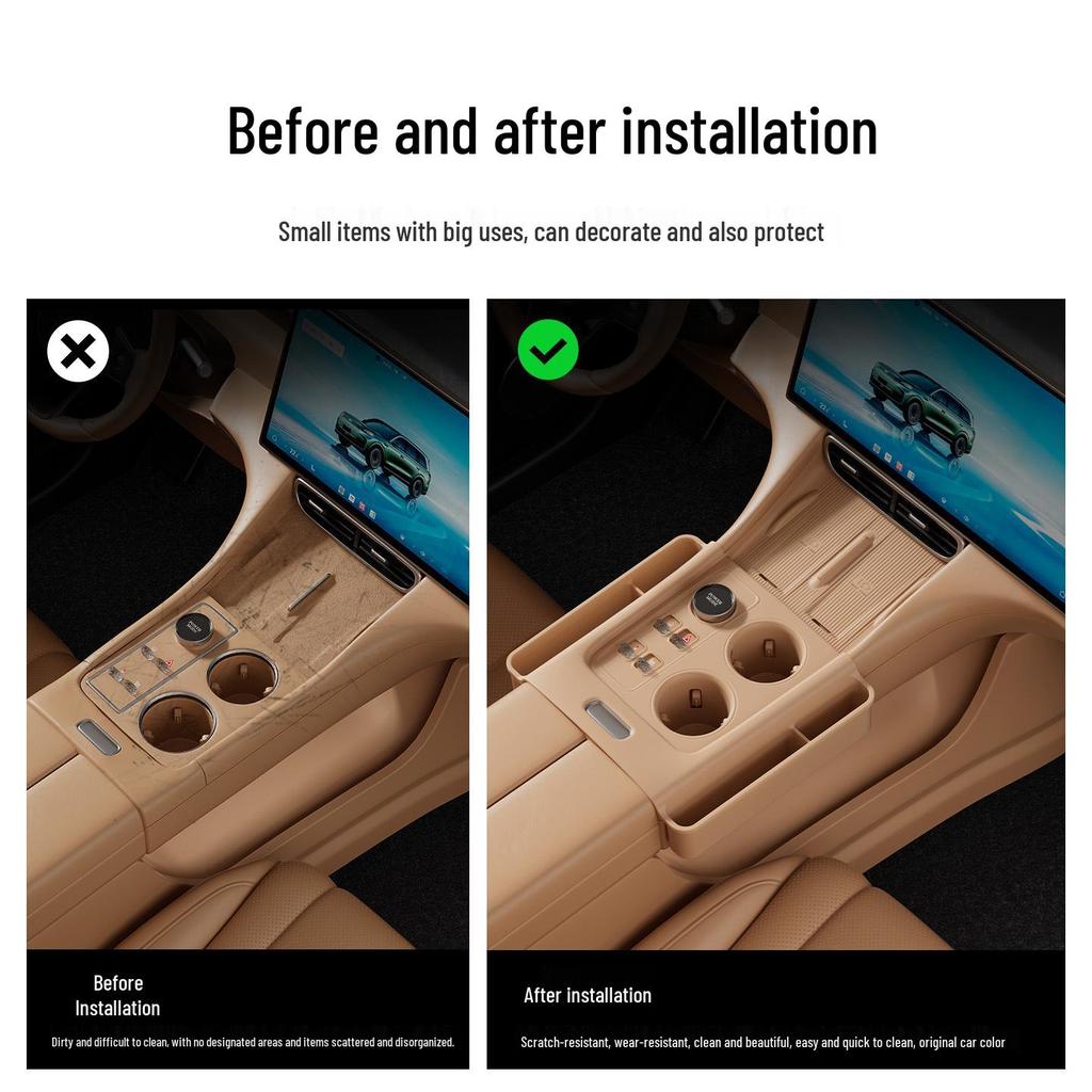 Chery Fengyun T11 Center Console Panel Storage Mat for 26 Models - Full Coverage and Multi-functional Car Accessory