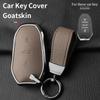 Metal And Leather Car Key Case Cover For Citroen C5 X C4L C6 C3-Xr Aircross 308 408 508 2008 3008 4008 5008 Ds 5Ls 4Saccessories