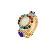 Cross Blue Sapphire Women's Diamond-Inlaid Quartz Watch with Elegant Alloy Bracelet