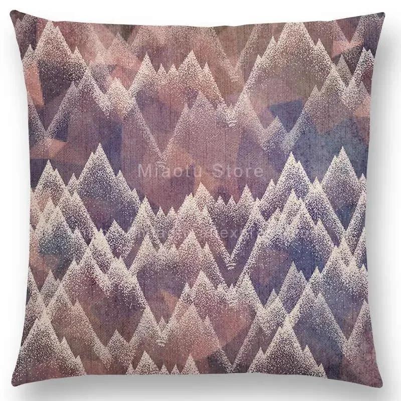 Schönes Blatt-Blumenmuster Mandala Kissenbezug Jahresringe Wunderschöne Blumen Drucke Sofakissenbezug Heimdekoration Dekorativ