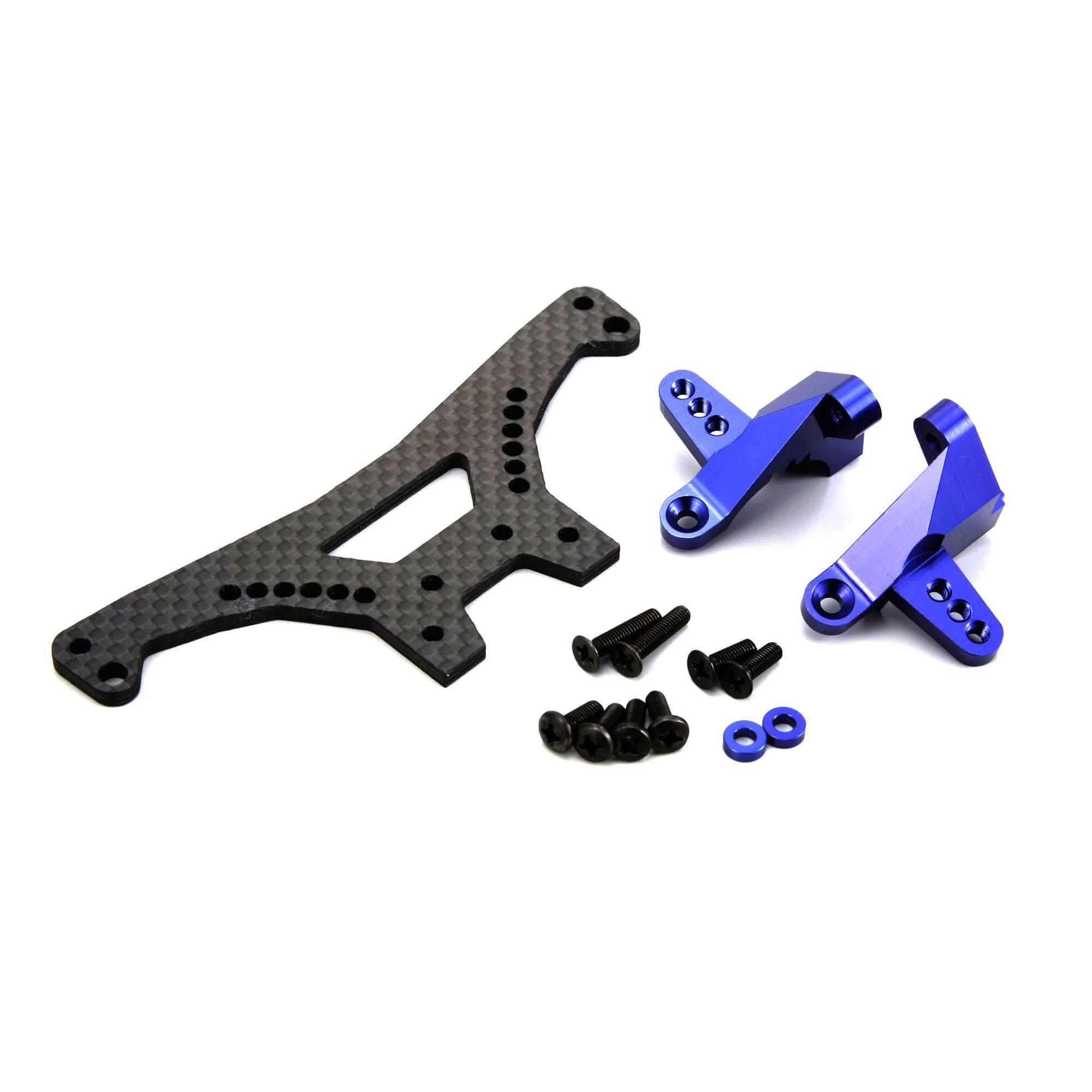 

Kyosho SP Rear Damper Stay Set Radio Control Parts VZW207 (RRR/S3/Blue)
