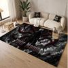 Custom Name Crystal Velvet Rug,Tokyo Ghoul Comfortable Anti Slip Floor Mat For Room Decoration