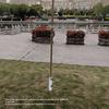 Steel Garden Parasol Spike Inground Umbrella Holder with 4 Prong for Camping Picnic