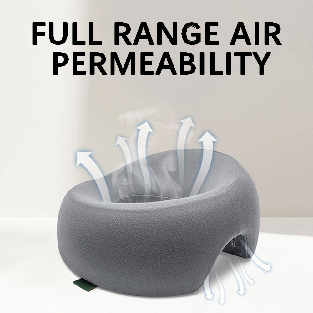 Facial Support Pillow For Massage Soft Stuffed Nap Pillow For Office Memory Foams Breathable Prone Cushion For Skin Care Spa