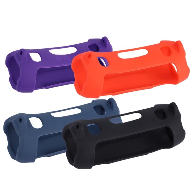 High Elasticity Silicone Sleeve for Charge 6 Wireless Speaker Case with AntiSlip Design Impacts Resistance Protectors