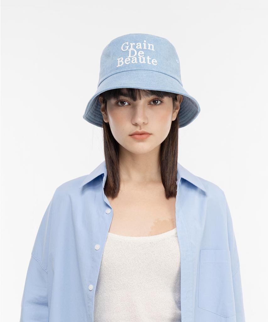 Geulaengdeubotte Washed Basic Bucket Hat [Blue]