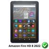 Displayschutzfolie - Phonillico - Amazon Fire HD 8 (2022) - 2er-Pack - Kratzfest - Ultradünn