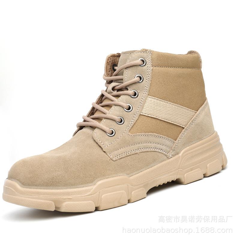 Stiefel Bruchsicher und Stichfest Verschleißfest und Atmungsaktiv Arbeitsschutzschuhe für Herren Um Warm zu Halten Zu Allen Jahreszeiten