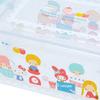 Sanrio (SANRIO) Sanrio Storage Case with Lid S Sanrio Characters Clear Storage Interior Character 26 x 19 x 12.5cm 240559 Clothes Change New Life Conv