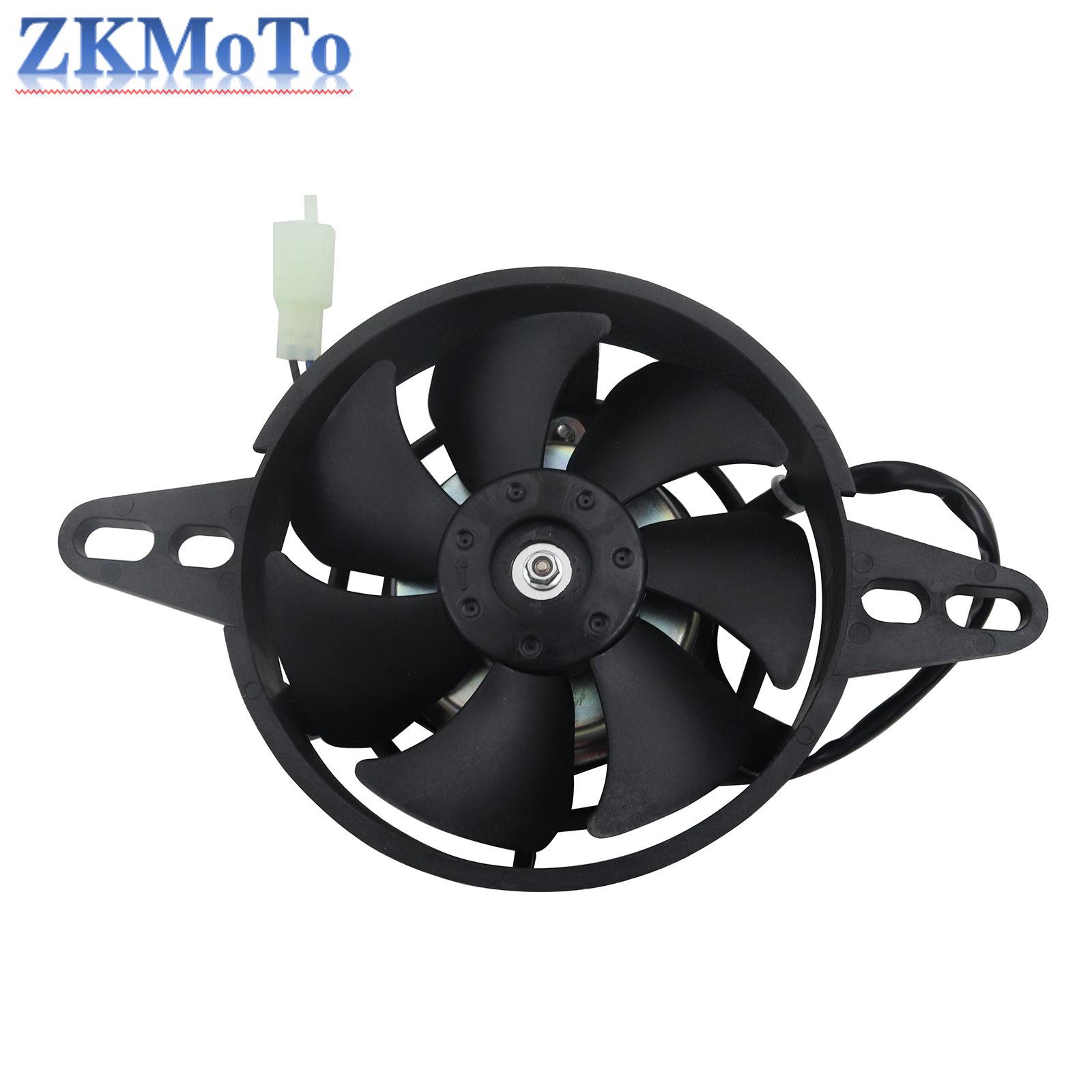 

Motocross Engine 12V Radiator Cooling Fan Oil Cooler For ATV Quad Go Kart Honda Yamaha KTM Kawasaki Suzuki Universal Part Cooling Fan