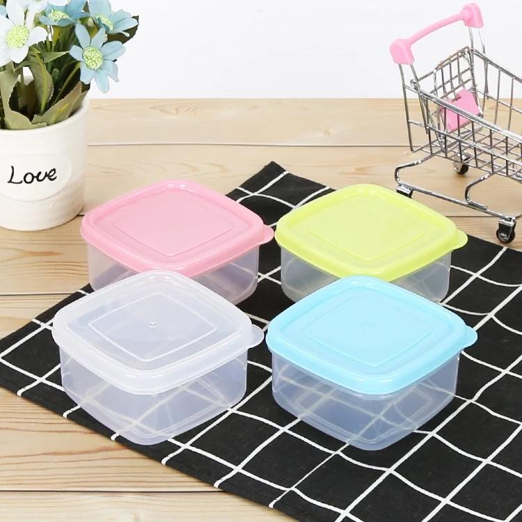 1 Pz 250ML Plastica Contenitore per Alimenti Fresco Organizzatore Scatola Colore Casuale
