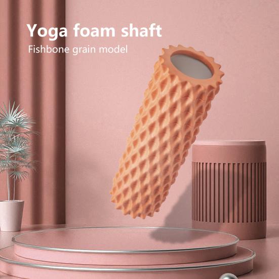 

Ролик из пеноматериала для йоги Высокопрочный ролик для всего тела Износостойкий Не легко деформируется Сильная нагрузка Расслабление мышц EVA Фитнес-ролик для йоги