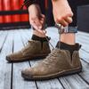 Fashion Men Casual Shoes High Quality Handmade Breathable Outdoor Lace-up Men Shoes Business Formal Leather Walking Shoes Zapatos Hombre