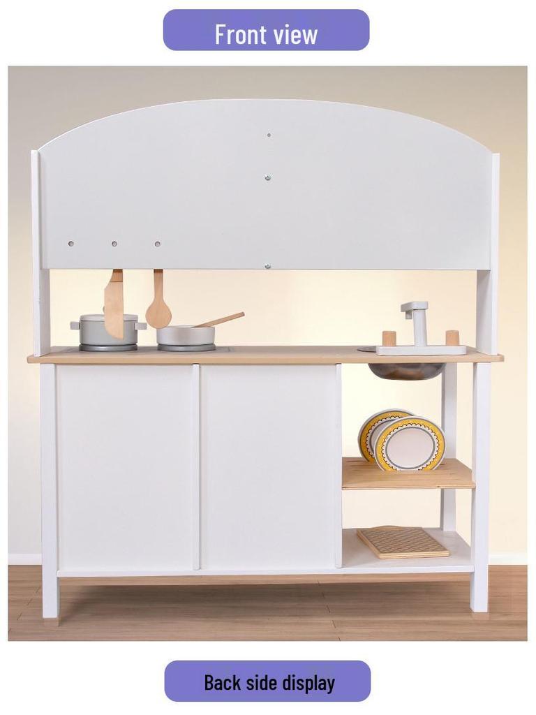Wooden Japanese Kitchen Pretend Play Set for Toddlers