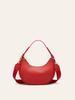 French women's bag new armpit bag fashion messenger portable niche semi-round crescent women's bag shoulder bag