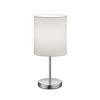Lampe De Table - Reality - Jerry - Abat-jour Rond Chromé - 40W - Design Contemporain