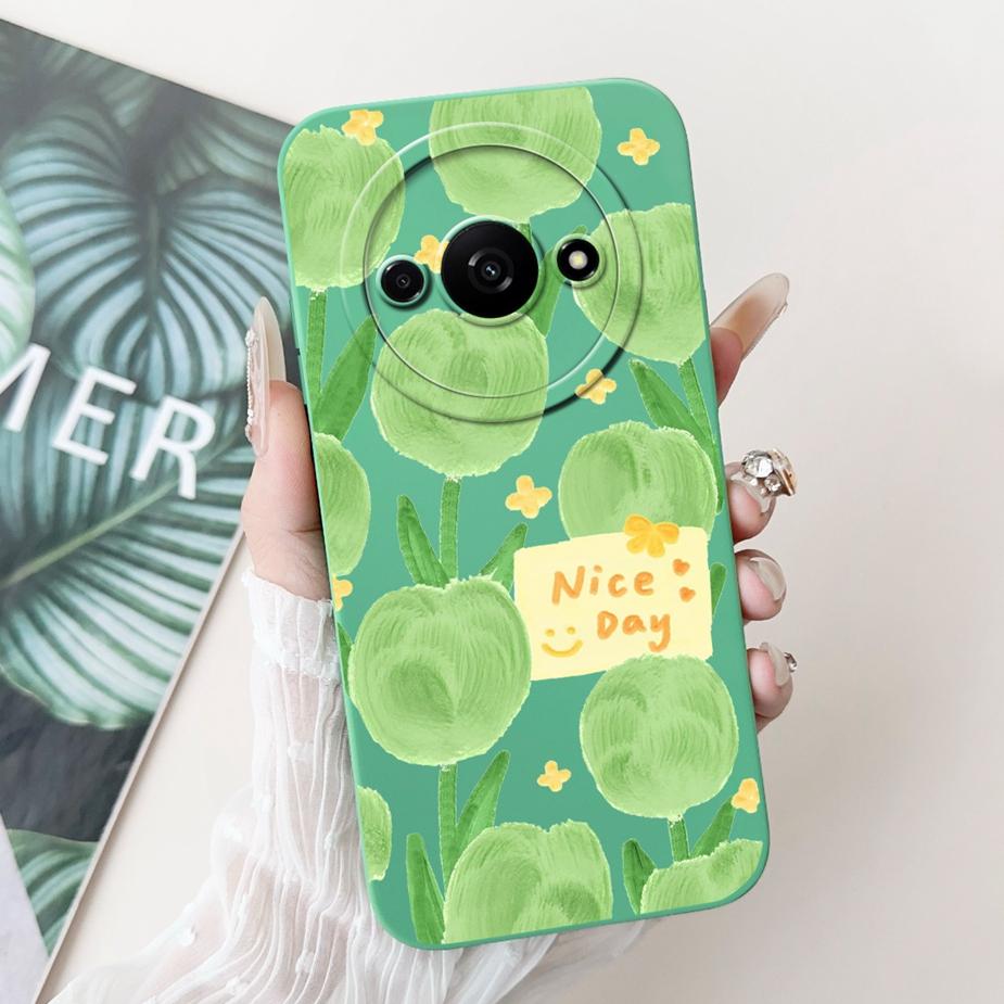For Xiaomi Redmi A3 Case Luxury Candy Painted Cover Shockproof Phone Cases For Xiaomi Redmi A3 RedmiA3 Soft Fundas 6.71'' Bumper