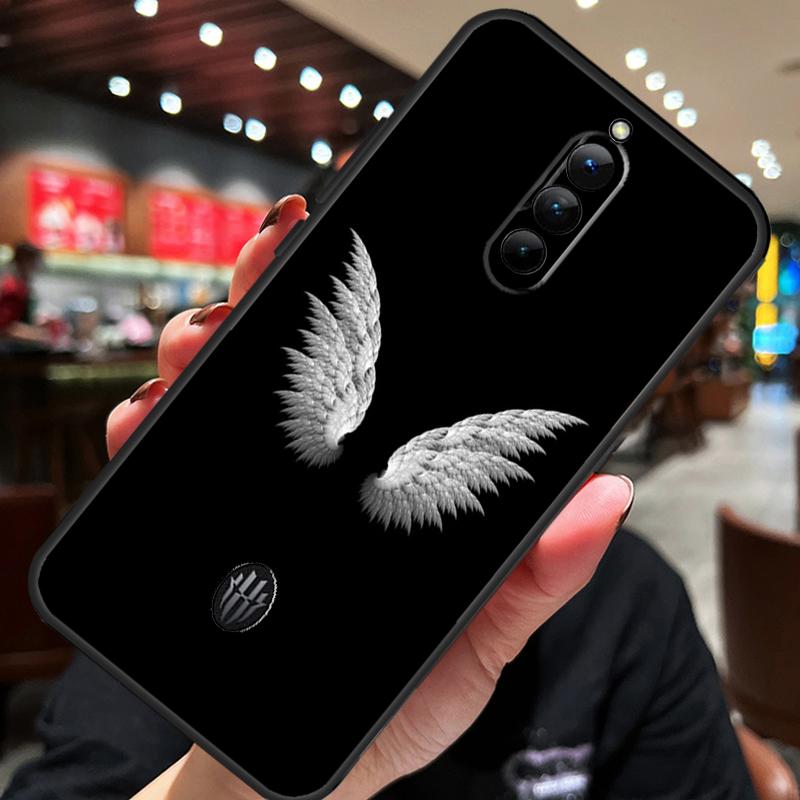 Fantasy Angel Girl Wings Phone Case For Nubia Red Magic 8 Pro 8S Pro Plus 5G 5S 6S 6R 7S 6 7 9 Pro Plus Back Cover